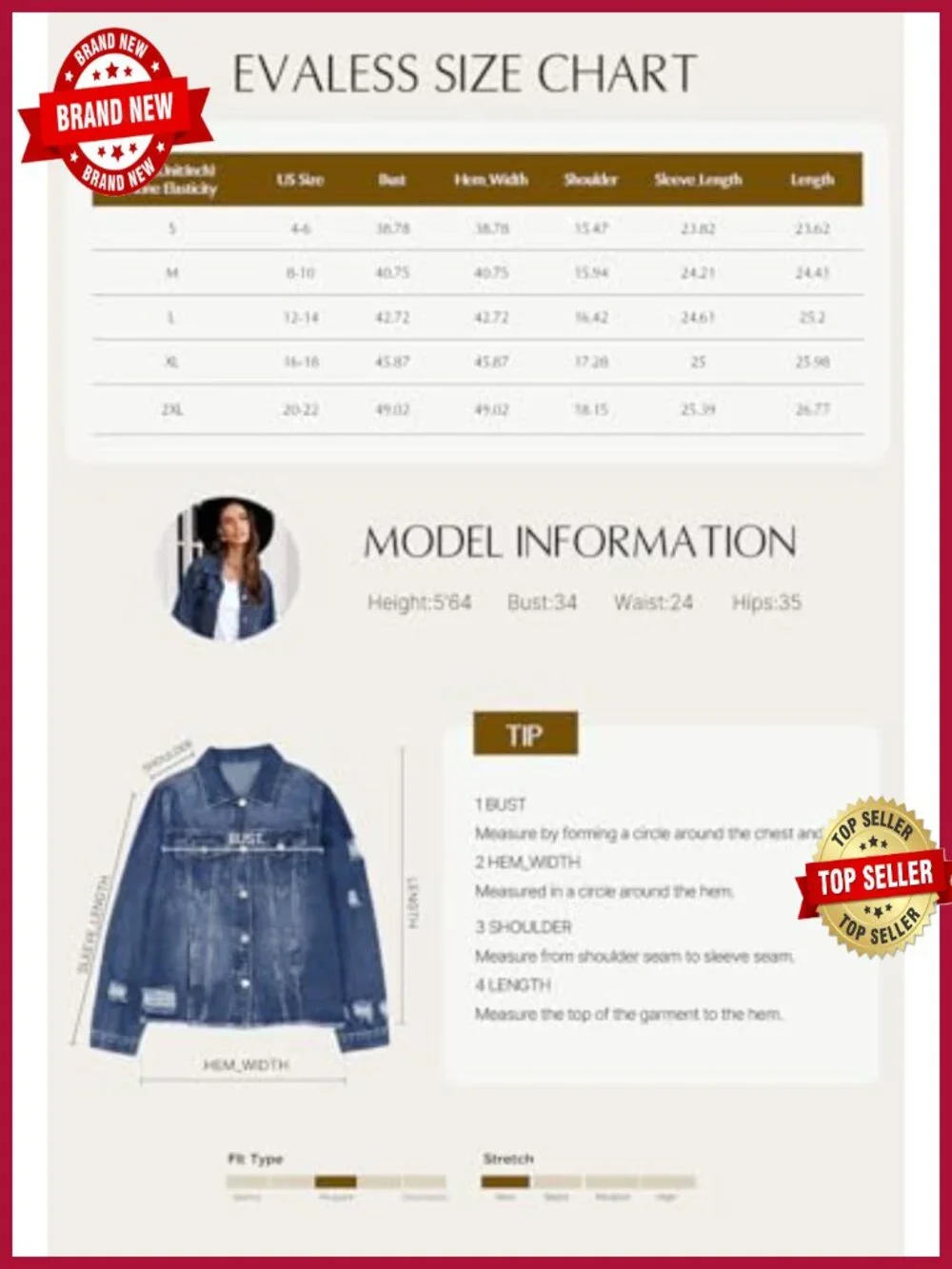 Washed Crop Denim Jacket Boyfriend Fit Button Up Long Sleeve